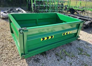 SKRZYNIA transportowa na tył ciągnika do ciągnika - 150x100x50cm - DOWÓZ