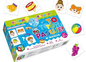 gra TO TU PASUJE W MIEŚCIE SŁONIK BALONIK