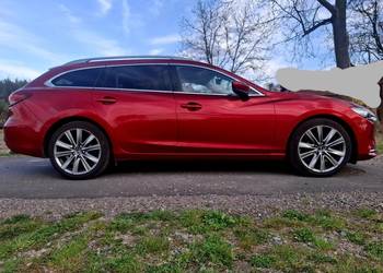 Mazda 6 ORYGINALNY LAKIER Salon PL. BEZWYPADKOWY Sky PASSION Serwis ASO