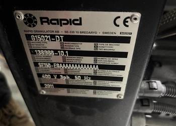 Młyn do tworzyw sztucznych Rapid G15021