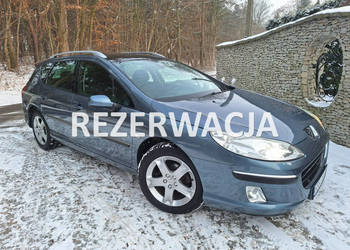 Peugeot 407 Panorama dach, Navi - nowy dwumas+ sprzęgło kpl.