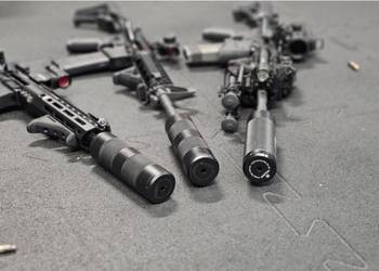 Tłumik AK 14x1 lewy AKMS, AK