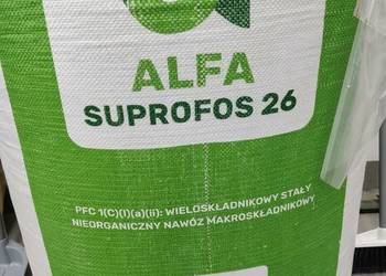 Nawóz ALFA SUPROFOS 26 – Big-bag 500 kg | NPK(S) 3-12-26 (11.5)