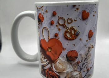Kubek Ceramiczny 330ML Walentynki Dzień Mamy Prezent