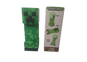 Minecraft - Latarka / lampka nocna CREEPER 18cm