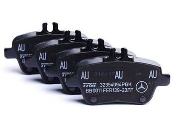 MERCEDES A-klasa W176 B-klasa W246 CLA W117 klocki hamulcowe tylne oryginal