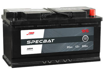 Akumulator 95Ah 800A SPECBAT agm start&stop