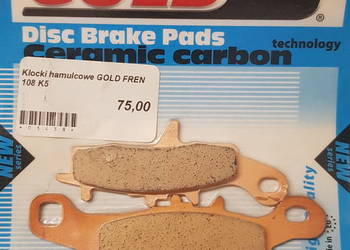 Klocki hamulcowe Gold fren 108 K5 | możliwa wysyłka