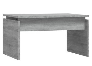 Stolik kawowy szary dąb sonoma 68x50x38 cm drewnopochodny WM-825841