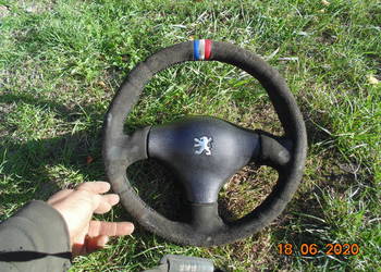 Kierownica alcantara Peugeot 206 przedlift 98-03