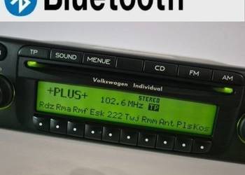 Radio VW INDIVIDUAL Becker Monza z bluetooth mp3 zielone podswietlenie