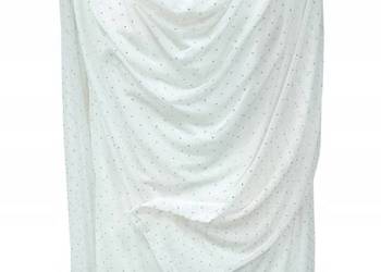 BLUZKA IMPREZOWA z cekinami elastyczna ROZM/uni biust 140cm