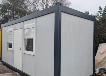 Kontener biurowy odnowiony/ 3 okna/ Warszawa