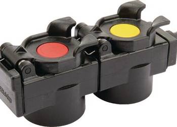 Klapa zbiorcza oleju żółta/czerwona 55 mm TARV255GR