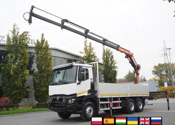 Renault C380 Comfort 6x4 / HDS Atlas 172.3E / Zasięg 12.3 m / 6.1 t_239005