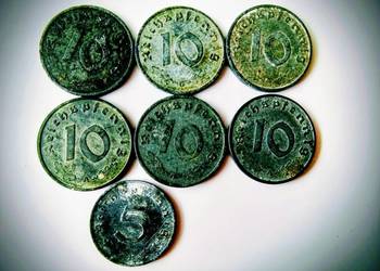 Monety niemieckie reichspfennig