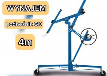 Podnośnik do płyt GK 4 m – wynajem Zabrze / Śląsk (regipsy, sufity)