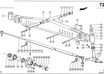 Claas Lexion 560 RURA POŚREDNIA 0006698430 (Oś kierowana, 2,54 m - 2,99 m)