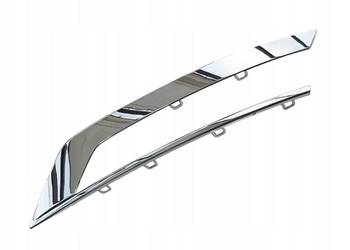 VOLVO S90 II prawa kratka listwa zderzaka chrom OE 31425449