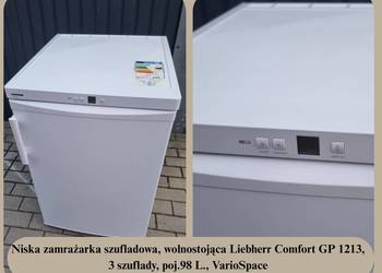 Niska zamrażarka szufladowa Liebherr  GP 1213 Comfort, 3 szuflady
