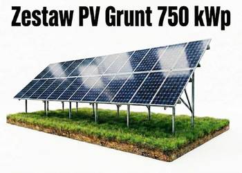 Zestaw PV Grunt 750 kWp (panele PV)