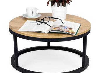 Stolik kawowy loft nowoczesny industrialny 60 cm