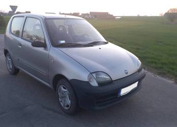 Fiat Seicento 1100 bezwypadkowy, pierwszy/jedyny wlaściciel