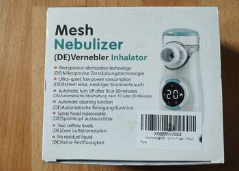 nebulizator inhalator przenośny akumulatorowy
