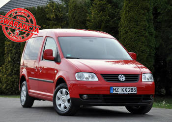 Volkswagen Caddy 1.6MPI(102KM)*Life*Klimatronik*I Właściciel*Welur*Alu15"A…