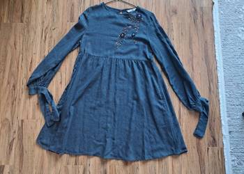 cienka sukienka firmy zara stan bdb rozmiar M