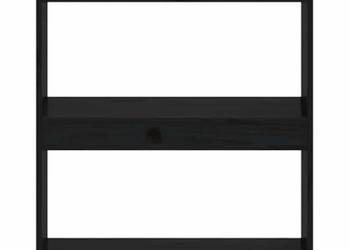 vidaXL Regał na książki, czarny, 60x35x71 cm(SKU:810863)