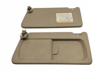 DASZKI PRZECIWSŁONECZNE LEWY PRAWY KOMPLET OSŁONA  Dacia Dokker I (2012-  )