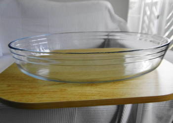 Duża brytfanka szklana France