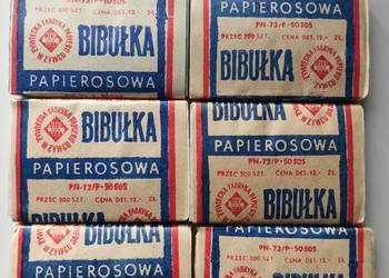 Sprzedam Bibułki Papierosowe PRL
