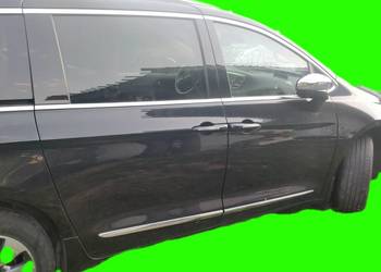Chrysler pacifica 16-24 drzwi prawe przednie tylne tył czarne PXR