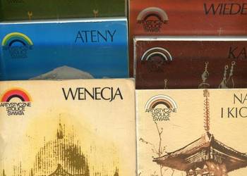 Artystyczne Stolice Świata nara i Kioto, Monachium Ateny - Pakiet 9 książek