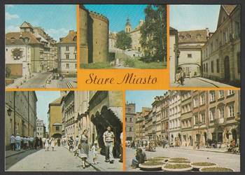WARSZAWA - STARE MIASTO - 1978 - BEZ OBIEGU