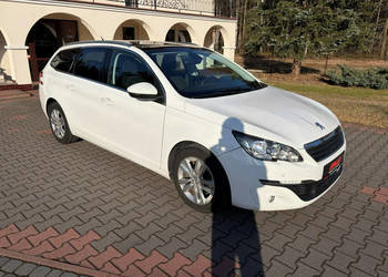 Peugeot 308 SW 1.6 HDI 120 KM Panorama Kamera Hak Biała perła T9 (2014-202…
