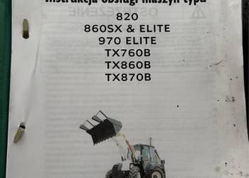 Instrukcja obsługi koparko-ładowarka FERMEC 820 820SX 970 TX760B