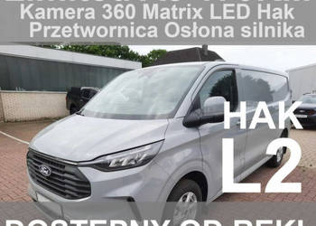 Ford Transit Custom L2 Limited A8 170KM Matrix LED Kamera 360 HAK Przetwor…