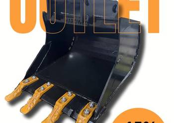 Łyżka podsiębierna 50 cm 1,5–3t HARDOX — Lehnhoff MS01 SYMLOCK — OUTLET