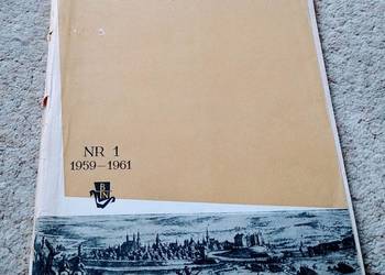Bydgostiana nr 1 1959-1961   Bydgoskie Towarzystwo Naukowe