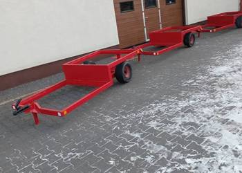 Wózek sadowniczy na skrzyniopalety