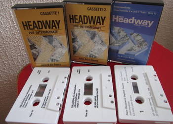 Kasety magnetofonowe do nauki języka angielskiego
