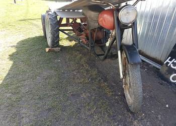 WSK 125 Trójkołowiec Bieg wsteczny.