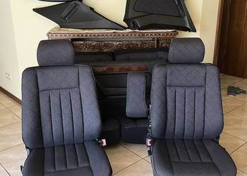Mercedes W124 Coupe Podsufitka + Fotele + Podłokietnik + Kanapa + Boczki