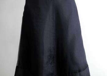 Spódnica z Modnej Organzy Wieczorowa Imprezowa Marka Premium Solar