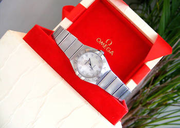 Omega Constellation Double Eagle Diamond (zegarek damski, jak nowy)