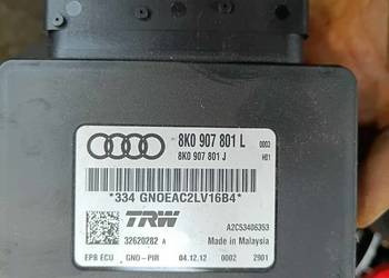Moduł hamulca ręcznego 8K0 907 801 L Audi A4 B8 A5
