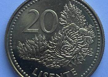 LESOTHO-20 LISENTE-1998 r (FLORA)